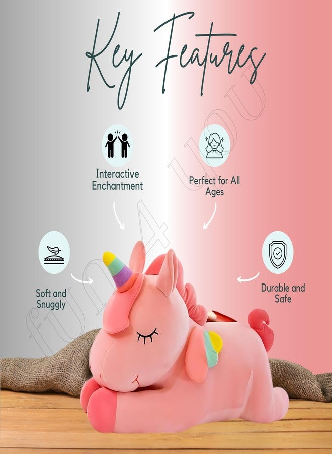 Fun4you Flying Unicorn Soft Toy 30cm - Magical Plush Animal Toy for Girls, Kids | Cute & Huggable Stuffed Toy | Birthday Gift, Return Present, Fantasy Cuddly Toy for Baby & Toddlers - Image 2